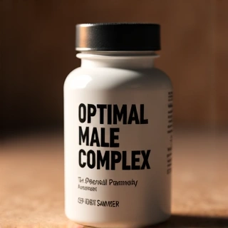 Bottle of Optimal Male Complex supplement